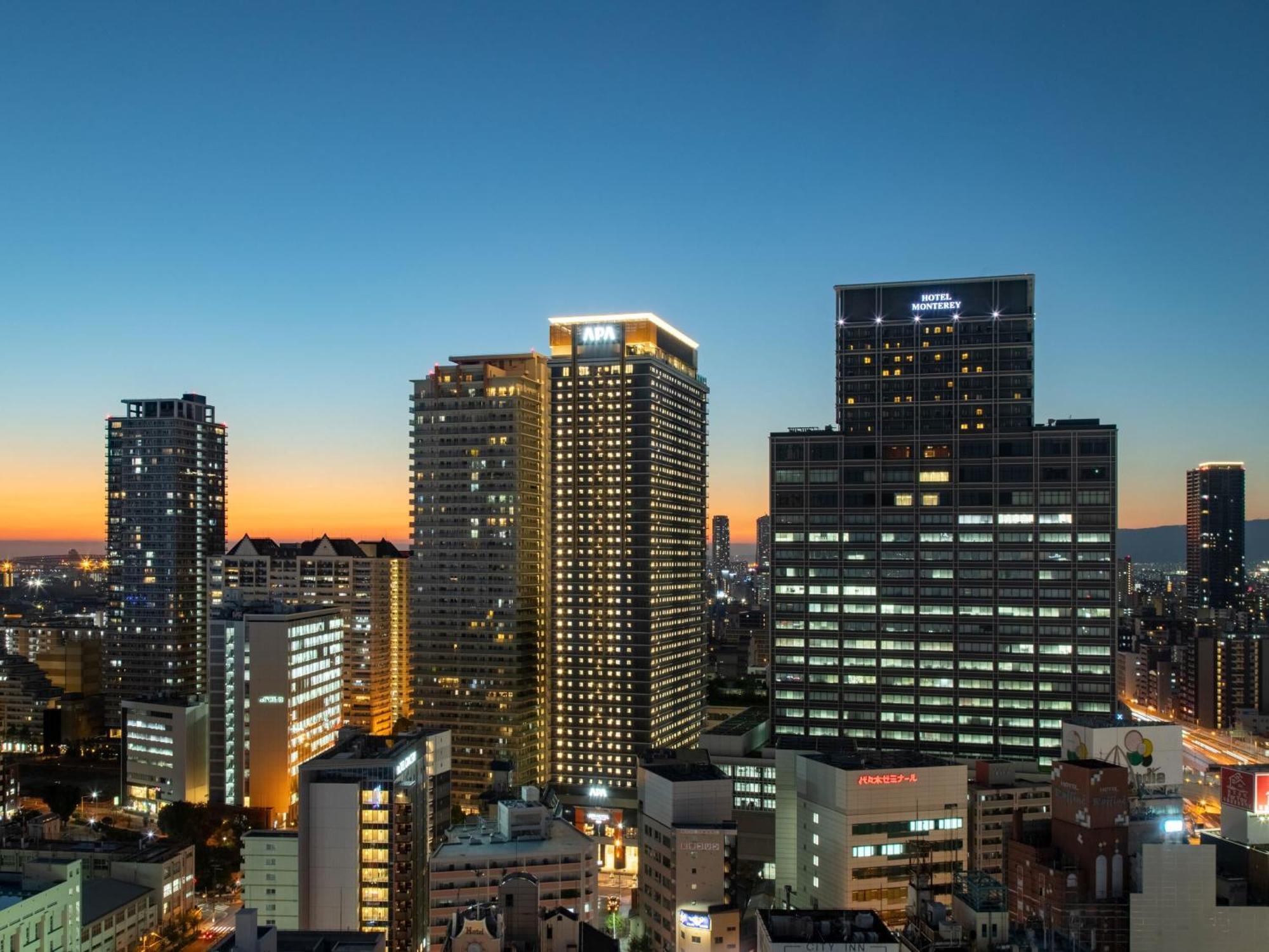 Apa Hotel & Resort Osaka Namba Ekimae Tower Exterior photo